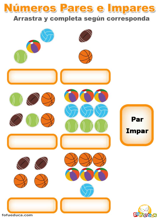NÚMEROS PARES E IMPARES III