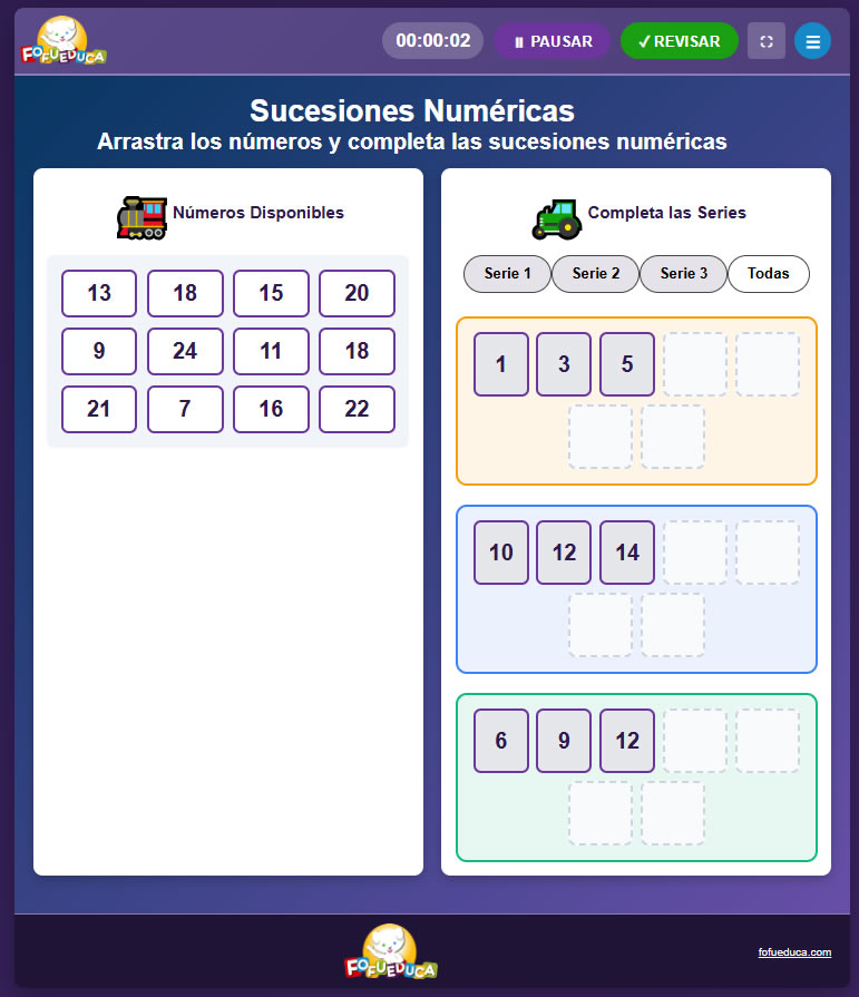 SUCESIONES NUMÉRICAS